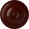 Ekena Millwork Small Classic Ceiling Medallion (Fits Canopies up to 10"), 40 1/4"OD x 3 1/8"P, Brushed Mahogany CM40CLBMF - alternate 1